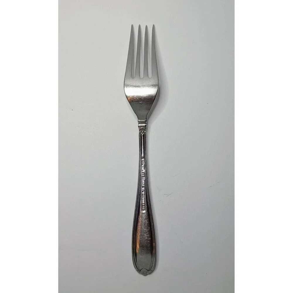 Princess House BARRINGTON Dinner Fork 18/10 Stainless Flatware 8 1/8